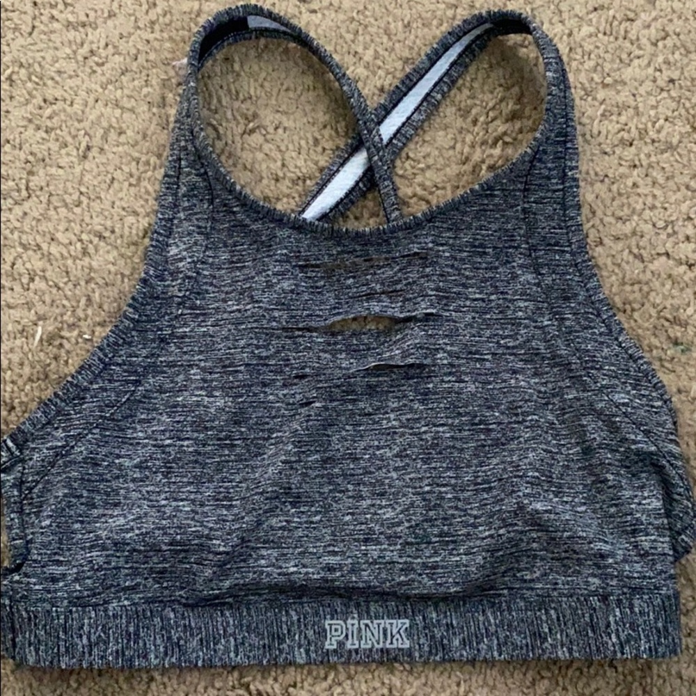 Pink Ultimate unlined Sports Bra